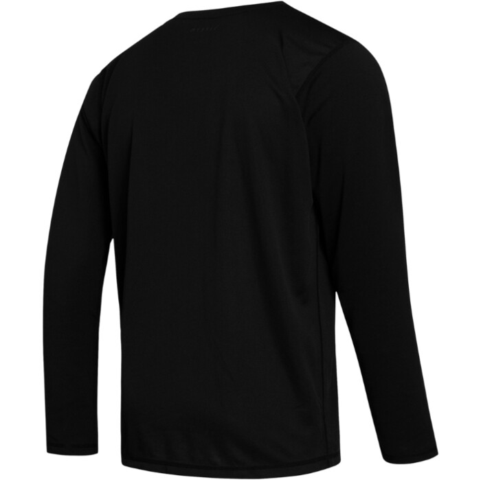 2024 Mystic Mens Boarding Long Sleeve Rash Vest 35001.24016 - Black